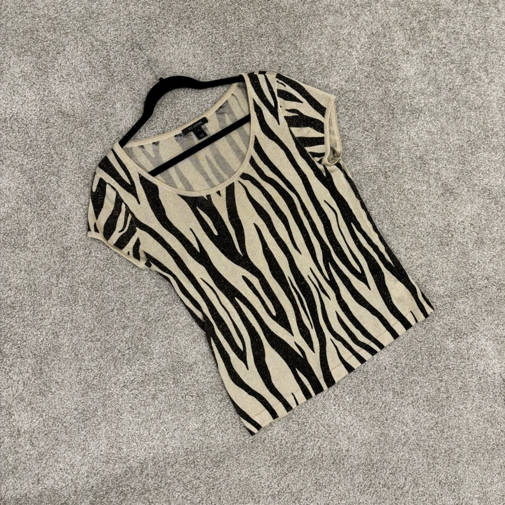 St. John striped top (size M)